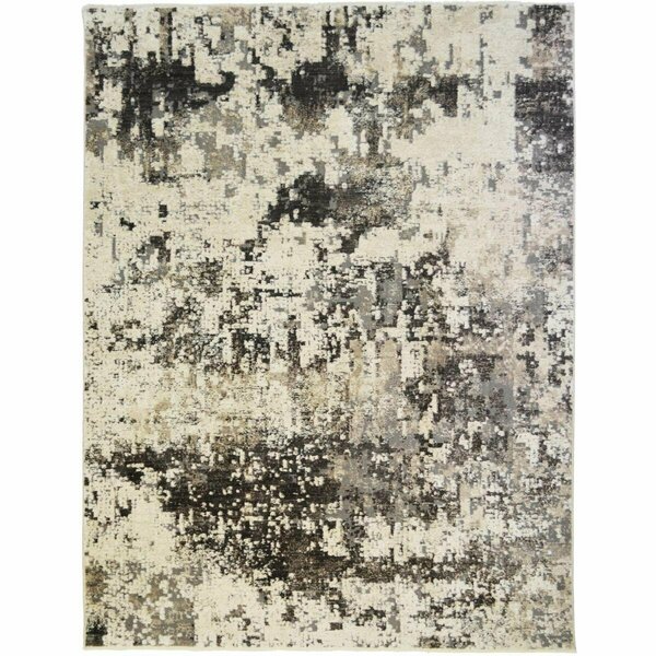 Mayberry Rug 2 ft. 1 in. x 3 ft. 3 in. Oxford Bangor Area Rug, Black OX3091 2X3